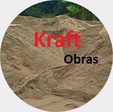 Kraft Obras - Areia Lavada
